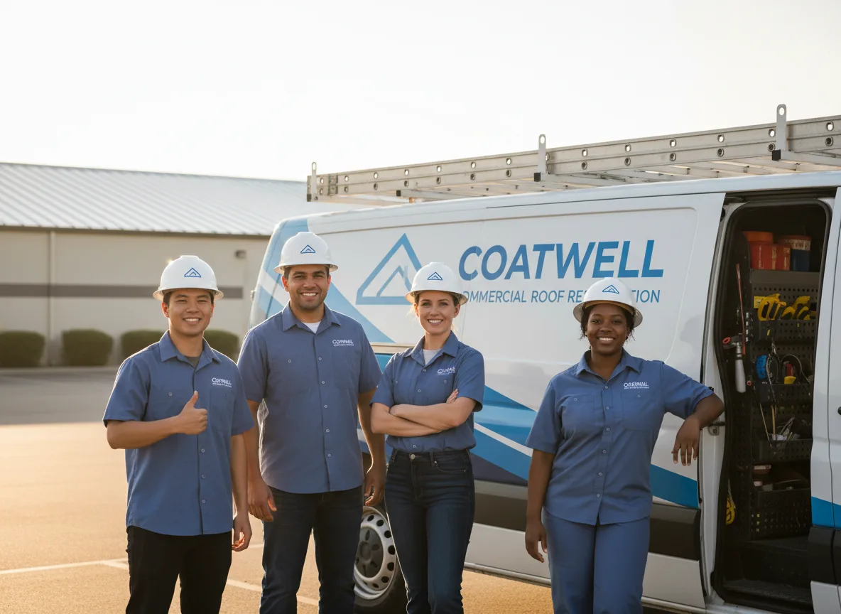 Commercial roof coating company in Framingham, MA